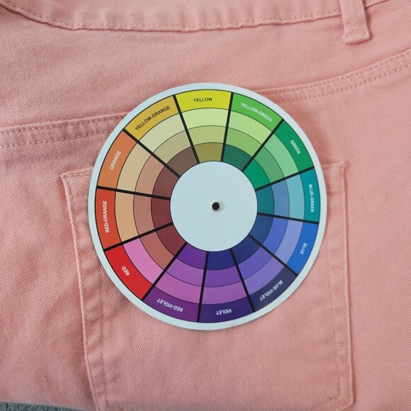 Gloria Vanderbilt Amanda Womens Jeans 18W Plus Capri Orange Denim Zip Fly CAP11E - Picture 10 of 10